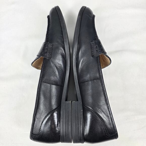 NATURALIZER WOMEN'S BLACK LEATHER MILO COMFORT LOAFERS SIZE 8.5M PENNY STYLE - Picture 11 of 13